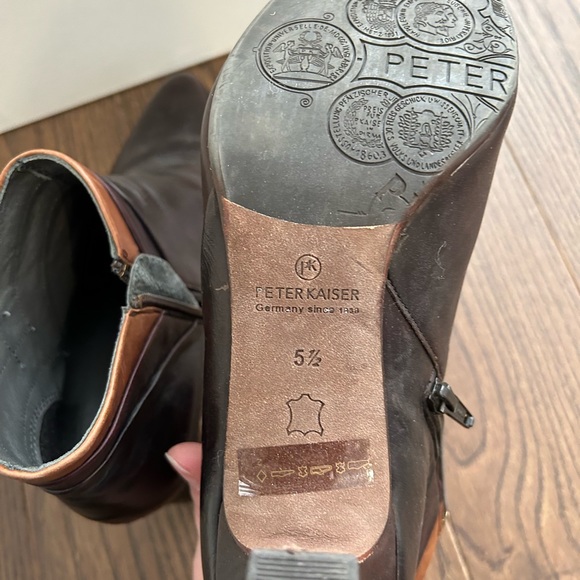 Peter Kaiser Genuine Leather booties - Picture 4 of 4